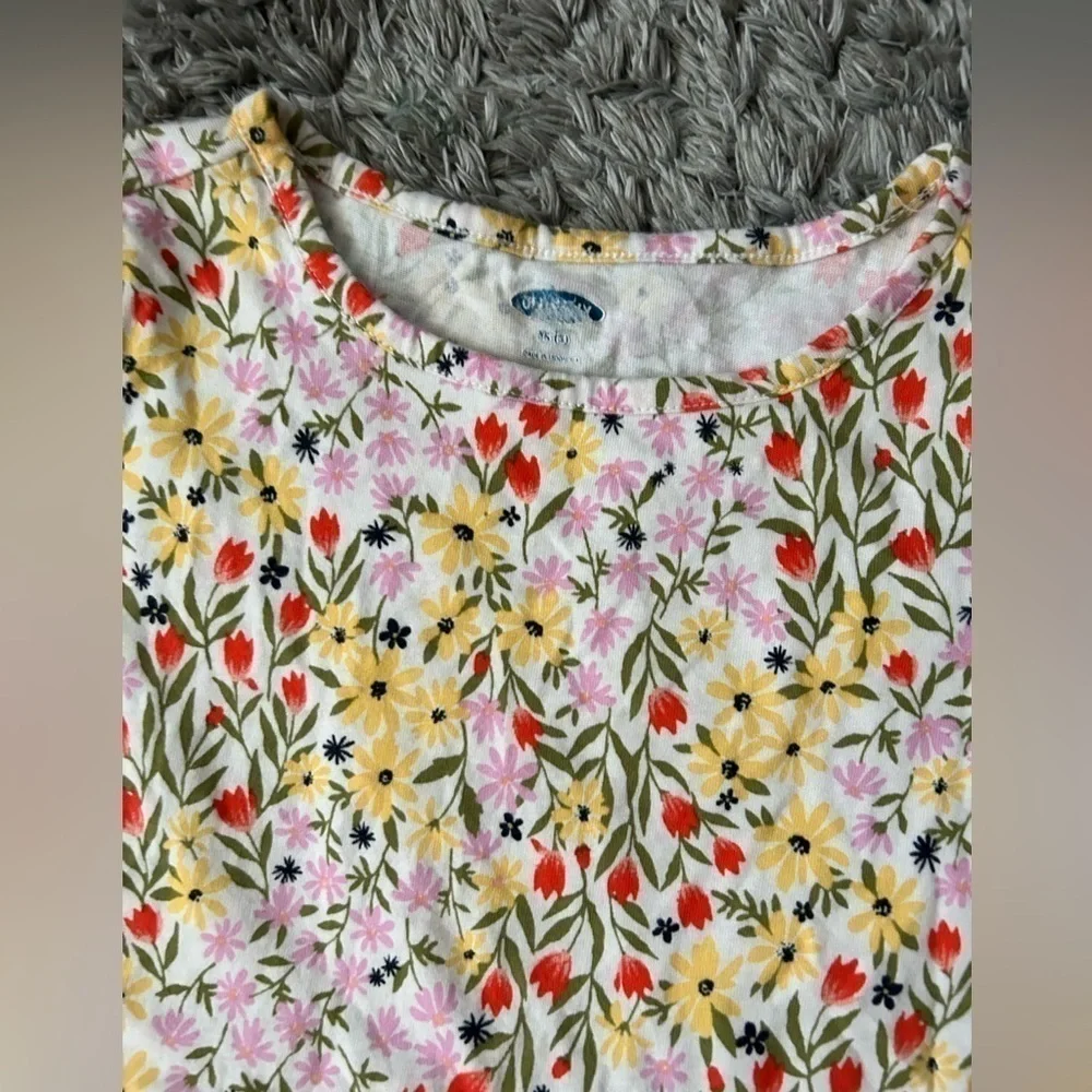 🌸 $10 SALE 🌸 Old Navy Girls Flower Dress Size 5